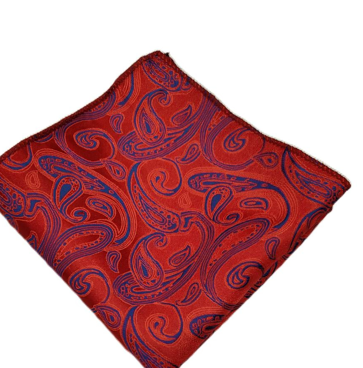 Men’s Floral Printed Pocket Square – Multicolor Microfiber Suit & Blazer Accessory - Rajvari